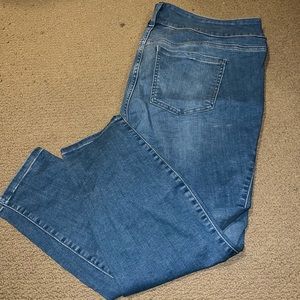 TORRID SZ18 xtra short skinny jegging